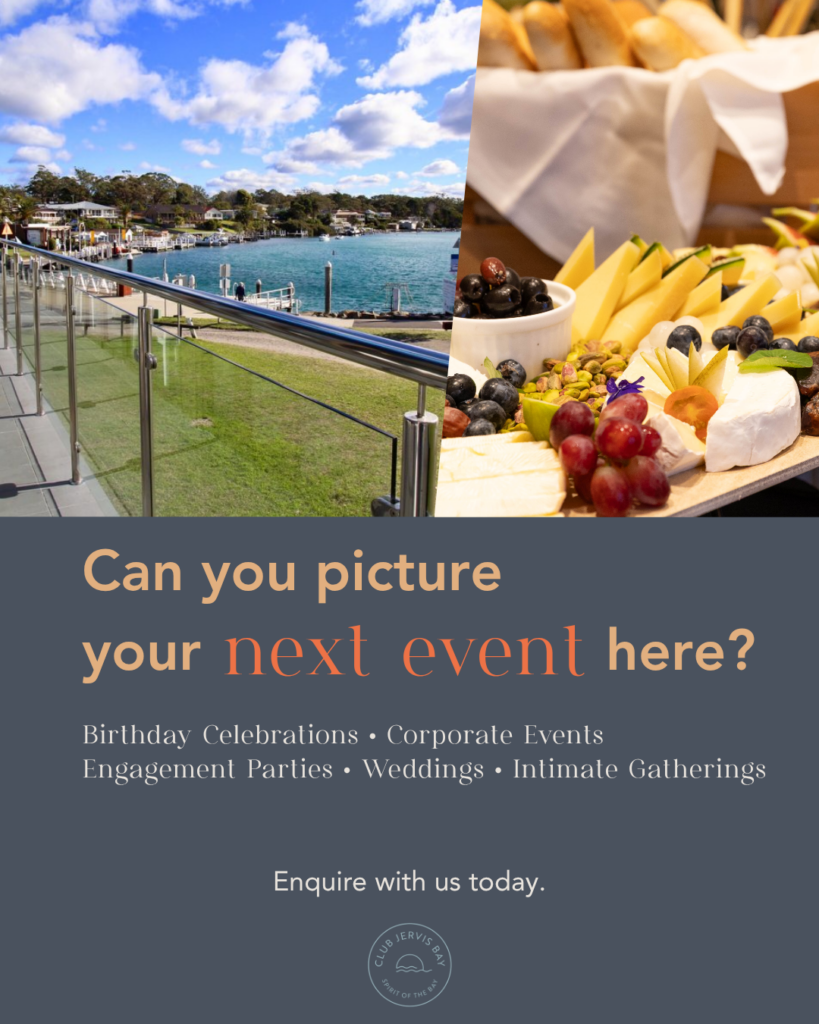 Club Jervis Bay event setup